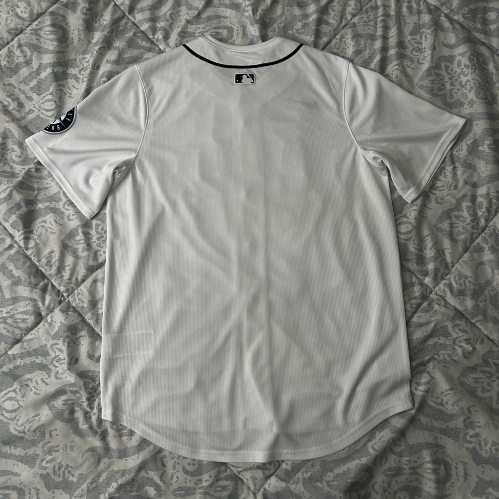 Nike 2024 Seattle Mariners White Jersey size Medium 100% authentic - Picture 2 of 7
